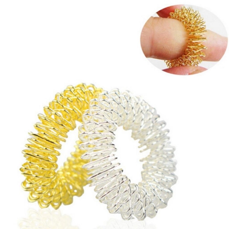 Heng Sheng Carbon Steel Wire Formed Relieve Stress Massagers Electrostatic Acupuncture Toe Finger Rings
